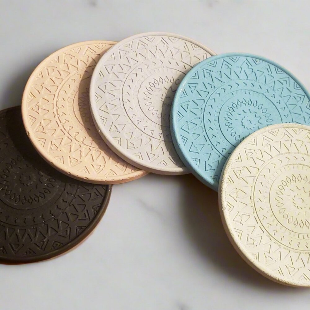 Mandala Coaster Set